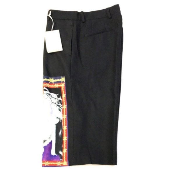 NWT GIVENCHY Jesus Printed Menβs Shorts - Picture 2 of 8